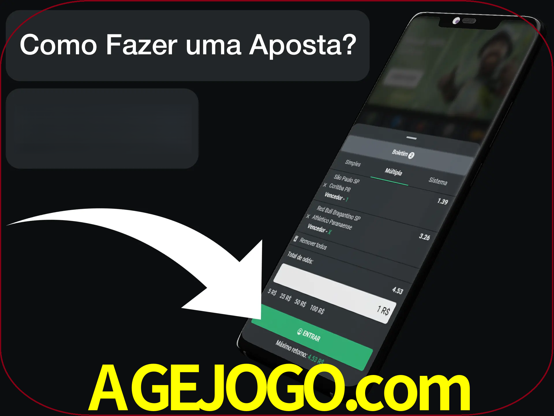 Preencha sua aposta e aguarde o resultado.